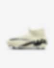 Low Resolution Nike Jr. Mercurial Superfly 9 Academy Little/Big Kids' Multi-Ground High-Top Soccer Cleats