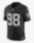 Low Resolution Jersey de fútbol americano Nike Dri-FIT de la NFL Limited para hombre Maxx Crosby Las Vegas Raiders