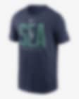 Low Resolution Seattle Mariners Team Scoreboard Men's Nike MLB T-Shirt