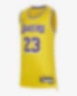 Low Resolution Koszulka dla dużych dzieci (chłopców) Nike NBA Swingman LeBron James Los Angeles Lakers 2023/24 Icon Edition