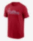 Low Resolution Philadelphia Phillies Fuse Wordmark Men's Nike MLB T-Shirt
