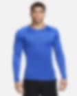 Low Resolution Nike Pro Men's Dri-FIT Dri-FIT Fitness-Longsleeve mit enger Passform für Herren
