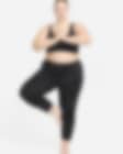 Low Resolution Leggings i 7/8-längd Nike Zenvy Tie-Dye med lätt stöd och hög midja för kvinnor (Plus Size)
