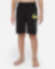 Low Resolution Shorts de vóleibol con tiro de 20 cm para niños talla grande Nike Block Logo