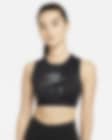 Low Resolution Nike Air Dri-FIT Swoosh 女款中度支撐型高領運動內衣