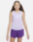 Low Resolution Nike One Dri-FIT-træningstanktop til større børn (piger)