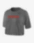 Low Resolution Nike College Dri-FIT (Virginia) Women's Crop T-Shirt