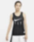 Low Resolution Camiseta de básquetbol reversible para mujer Nike Swoosh Fly
