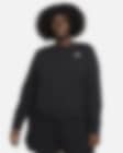 Low Resolution Nike Sportswear Club Fleece Sweatshirt met ronde hals voor dames (Plus Size)