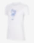 Low Resolution FFF Fußball-T-Shirt für Damen
