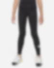 Nike Dri-FIT One Big Kids' (Girls') Leggings with Pockets in Black -  ShopStyle