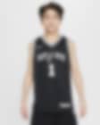 Low Resolution San Antonio Spurs 2022/23 Icon Edition NBA Swingman-trøje til større børn (drenge)
