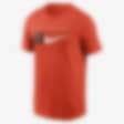 Low Resolution San Francisco Giants Team Swoosh Lockup Men's Nike MLB T-Shirt