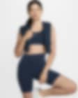 Low Resolution Nike Universa 女款中度支撐型高腰 20.5 公分口袋自行車短褲