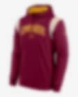 Low Resolution Nike Therma Athletic Stack (NFL Washington Commanders) Men's Pullover Hoodie