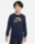 Low Resolution Nike Little Kids' French Terry Crew
