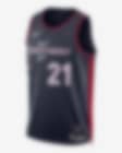 Low Resolution Ανδρική φανέλα Nike Dri-FIT NBA Swingman Joel Embiid Φιλαδέλφεια 76ερς City Edition 2023/24