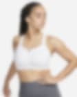 Low Resolution Nike Alpha Women's High-Support Padded Zip-Front Sports Bra
