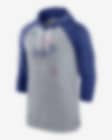Low Resolution Nike Baseball (MLB Los Angeles Dodgers) Men's 3/4-Sleeve Pullover Hoodie
