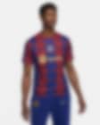 Low Resolution เสื้อฟุตบอลก่อนลงแข่งผู้ชาย Nike Dri-FIT FC Barcelona Academy Pro SE