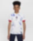 Low Resolution Norway (Women's Team) 2024/25 Stadium Away Older Kids' Nike Dri-FIT Football Replica Shirt