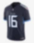 Low Resolution Treylon Burks Tennessee Titans Men's Nike Dri-FIT NFL Limited Football Jersey