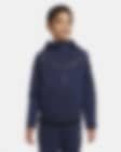Low Resolution Μπλούζα με κουκούλα και φερμουάρ Nike Sportswear Tech Fleece για μεγάλα αγόρια