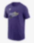 Low Resolution Tampa Bay Rays Cooperstown Logo Men's Nike MLB T-Shirt