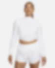 Low Resolution Nike Dri-FIT One Luxe Women's Long-Sleeve Cropped Top