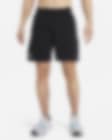 Low Resolution กางเกงฟิตเนสขาสั้นผ้าฟลีซผู้ชาย Nike Dri-FIT