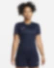 Low Resolution Γυναικεία κοντομάνικη ποδοσφαιρική μπλούζα Nike Dri-FIT Academy