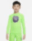Low Resolution Nike Dri-FIT Little Kids' (Boys') Long-Sleeve Swim Hydroguard