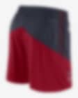 Men's Nike Navy/Red Houston Texans Sideline Primary Lockup Performance  Shorts