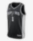 Low Resolution Victor Wembanyama San Antonio Spurs 2023/24 Icon Edition Big Kids' Nike NBA Swingman Jersey