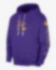 Low Resolution Los Angeles Lakers Standard Issue Courtside Men's Nike Dri-FIT NBA Hoodie