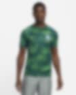 Brazil Training T-Shirt Pre Match - Green Spark/Gelb