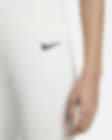 Nike Sportswear Women's High-Waisted Ribbed Jersey Flared Pants.