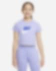 Low Resolution Nike Sportswear Older Kids' (Girls') Cropped T-Shirt