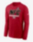 Low Resolution San Francisco 49ers 2023 NFC Champions Iconic Men's Nike NFL Long-Sleeve T-Shirt