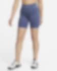Low Resolution Nike One Women's Mid-Rise 18cm (approx.) Biker Shorts