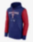 Nike Therma City Connect Pregame (MLB Texas Rangers) Men's Pullover Hoodie.
