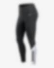 Nike Women's Dri-FIT Yard Line (NFL Las Vegas Raiders) Leggings in Black, Size: Small | 00H500A8D-05M