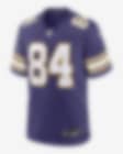 Nike Minnesota Vikings No84 Randy Moss White Men's Stitched NFL Vapor Untouchable Elite Jersey