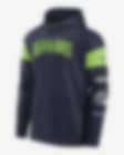 Low Resolution Nike Dri-FIT Athletic Arch Jersey (NFL Seattle Seahawks) Men's Pullover Hoodie