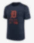 Low Resolution Playera Nike de la MLB para hombre Detroit Tigers Large Logo Velocity