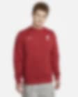 Low Resolution เสื้อวอร์มฟุตบอลคอกลมผู้ชาย Nike Liverpool FC Club Fleece