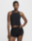 Low Resolution Damska koszulka bez rękawów o skróconym kroju do biegania Dri-FIT ADV Nike AeroSwift