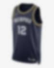 Low Resolution Memphis Grizzlies City Edition Nike Dri-FIT NBA Swingman Jersey