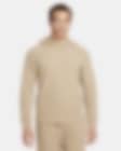 Nike Yoga Dri Fit Men's Training Shirt Hoodie Short Sleeve Pullover BV4026  SMALL