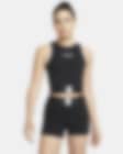 Low Resolution Nike Pro Dri-FIT rövid szabású, mintás női trikó